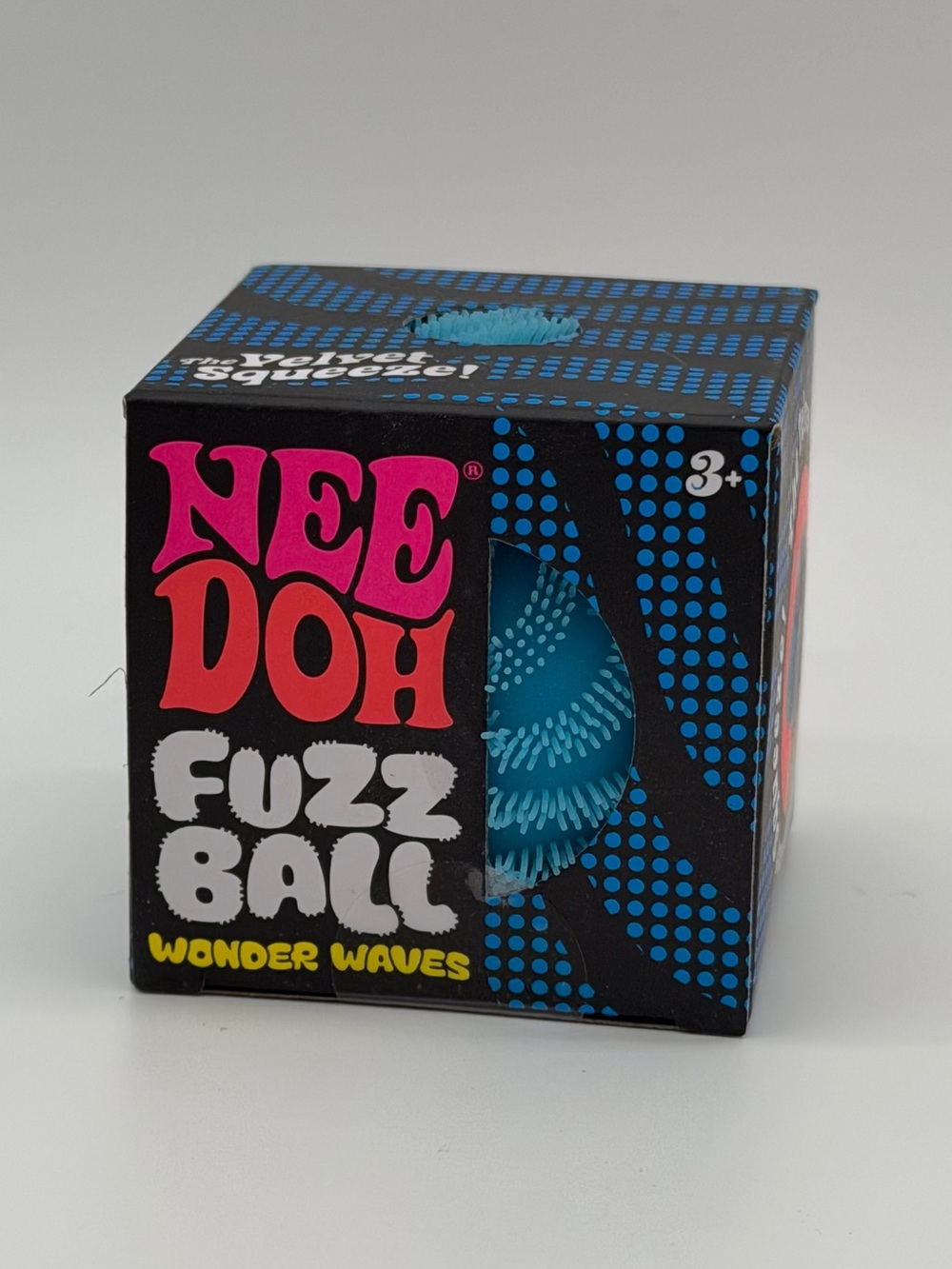 NeeDoh Fuzz Ball Wonder Waves | Blue